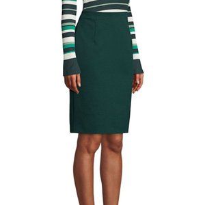 Hugo Boss Vaxine Structured Jersey Houndstooth Pencil Skirt
